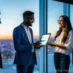 Home 11 크라우드펀딩의 실질적인 투자 가치 분석 - **Prompt for Equity Crowdfunding: "The Rise of Startup Investments"**
A diverse group of five in...