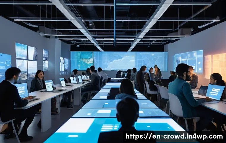 크라우드펀딩의 지속 가능성과 미래 가능성 - **Prompt:** A diverse group of fully clothed individuals, representing various ages and ethnicities,...