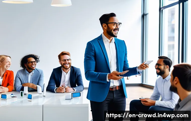 크라우드펀딩의 법적 규제와 그에 대한 대응 방안 - **Prompt 1: The Spirit of Crowdfunding Innovation and Community**
"A vibrant, high-energy scene ...